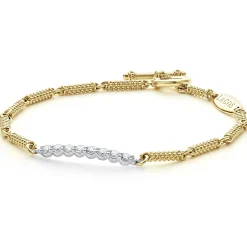 Cheap LAGOS 18K Gold Superfine Diamond Bracelet