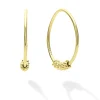 Clearance LAGOS 18K Gold Superfine Hoop Earrings