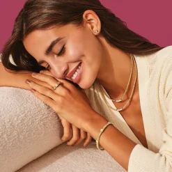 Flash Sale LAGOS 18K Gold Three Station X Diamond Caviar Bracelet | 6Mm