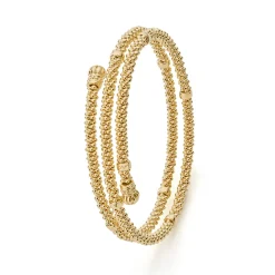 Hot LAGOS 18K Gold Wrap Bracelet