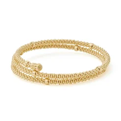 Hot LAGOS 18K Gold Wrap Bracelet