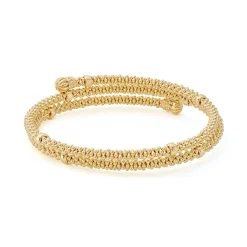 Hot LAGOS 18K Gold Wrap Bracelet