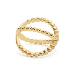 Online LAGOS 18K Gold X Diamond Ring