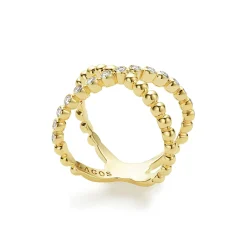 Best LAGOS 18K Gold X Diamond Ring