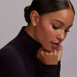 Best LAGOS 18K Gold X Diamond Stud Earrings