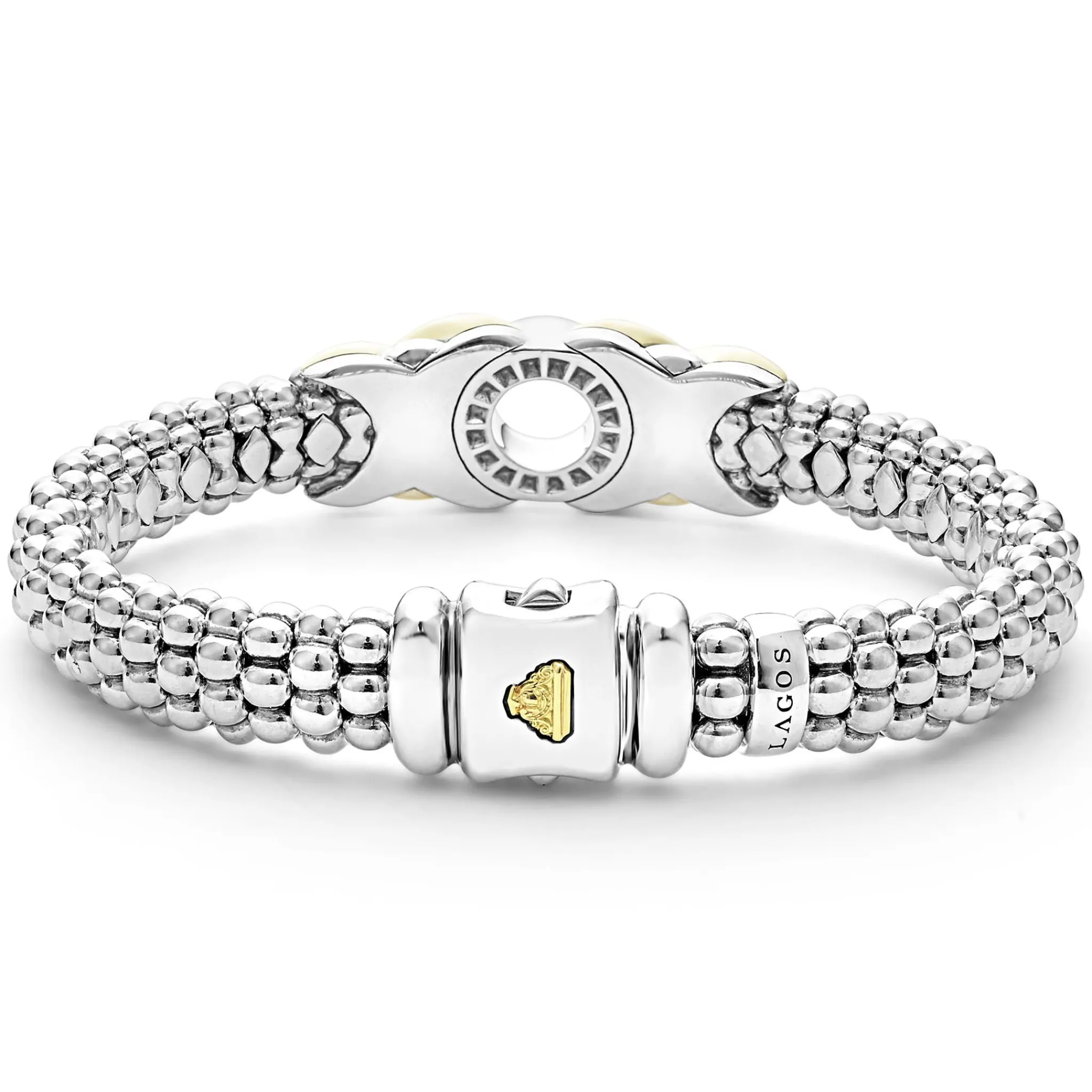 Shop LAGOS 18K Gold Xo Diamond Bracelet | 9Mm