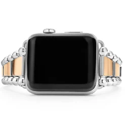 Store LAGOS 18K Rose Gold And Stainless Steel Watch Bracelet-42-49Mm