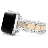 Store LAGOS 18K Rose Gold And Sterling Silver Single Diamond Watch Bracelet-38-45Mm
