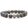 Store LAGOS Labradorite Silver Station Bead Bracelet