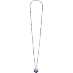 Flash Sale LAGOS Lapis Beetle Diamond Pendant Necklace