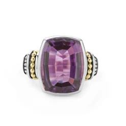 Shop LAGOS Large Amethyst Statement Ring
