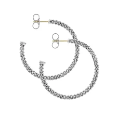 Flash Sale LAGOS Large Caviar Hoop Earrings