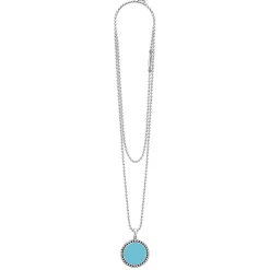 Best Sale LAGOS Large Ceramic Circle Pendant Necklace