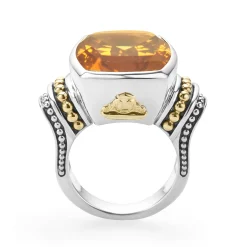 Online LAGOS Large Citrine Statement Ring