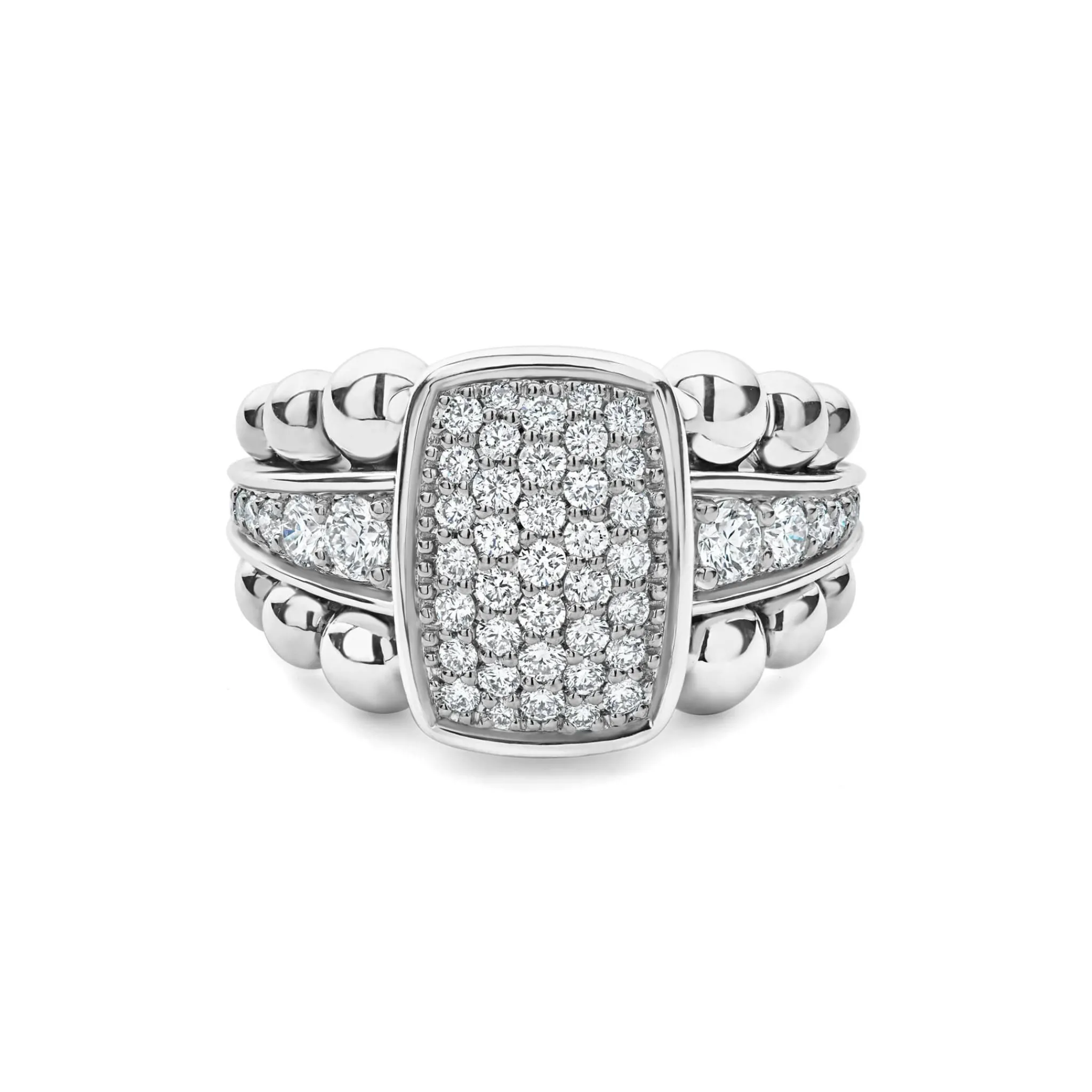 New LAGOS Large Diamond Statement Ring