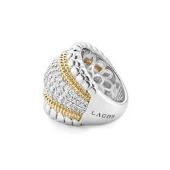 New LAGOS Large Diamond Statement Ring