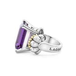Flash Sale LAGOS Large Emerald-Cut Amethyst Ring