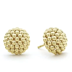 Best Sale LAGOS Large 18K Gold Beaded Stud Earrings