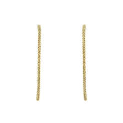 Outlet LAGOS Large 18K Gold Caviar Hoop Earrings
