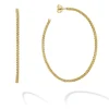 Sale LAGOS Large 18K Gold Caviar Hoop Earrings