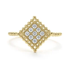 Best Sale LAGOS Large 18K Gold Diamond Ring