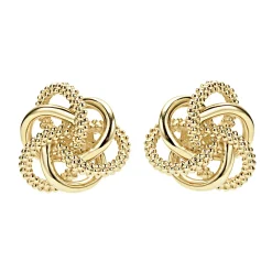 Outlet LAGOS Large 18K Gold Love Knot Stud Earrings