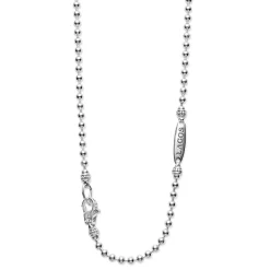New LAGOS Large Mother Of Pearl Heart Pendant Necklace