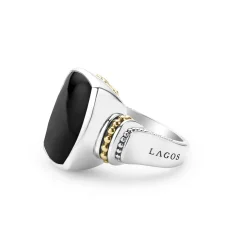 Clearance LAGOS Large Onyx Statement Ring