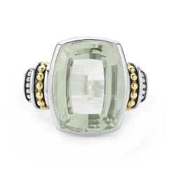 Fashion LAGOS Large Prasiolite Statement Ring