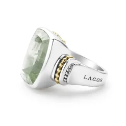 Fashion LAGOS Large Prasiolite Statement Ring