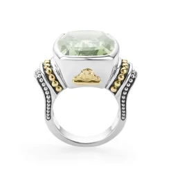 Fashion LAGOS Large Prasiolite Statement Ring