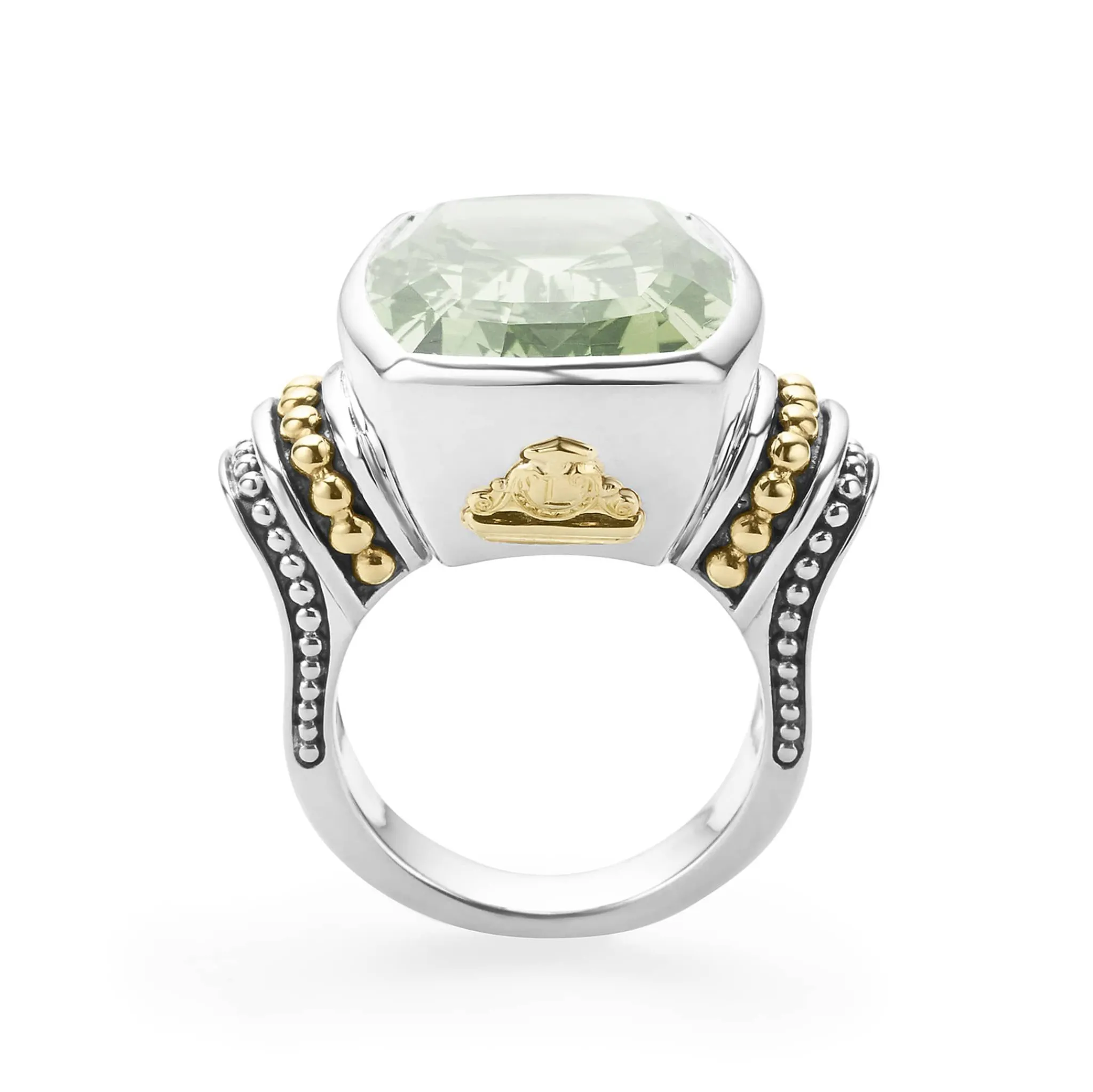 Fashion LAGOS Large Prasiolite Statement Ring
