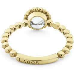 New LAGOS Large Rose Cut Diamond Ring