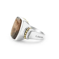 Flash Sale LAGOS Large Smokey Quartz Statement Ring