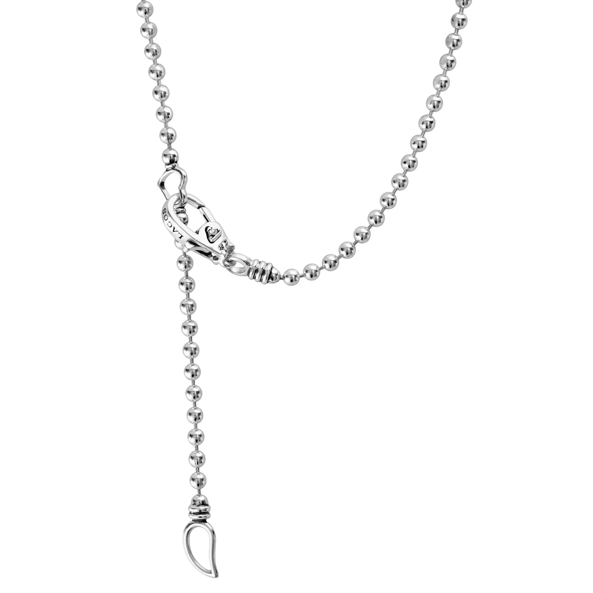 Cheap LAGOS Large Station Diamond Beaded Necklace