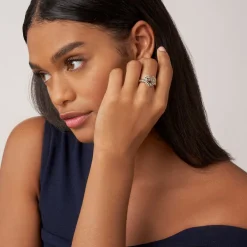 Shop LAGOS Large Two-Tone Heart Ring