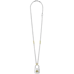 Best LAGOS Large Two-Tone Lock Necklace
