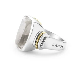 Best LAGOS Large White Topaz Statment Ring