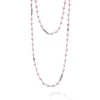 Store LAGOS Long Pink Ceramic Beaded Necklace