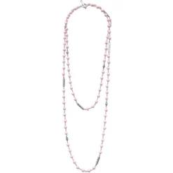 Store LAGOS Long Pink Ceramic Beaded Necklace