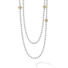 Best LAGOS Long Two-Tone Caviar Beaded Necklace