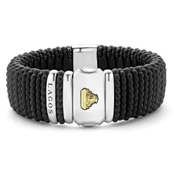 Best Sale LAGOS Matte Ceramic Caviar Statement Bracelet | 23Mm