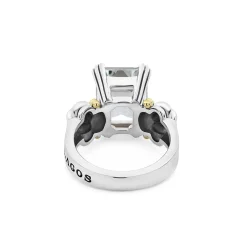 Flash Sale LAGOS Medium Emerald-Cut White Topaz Ring