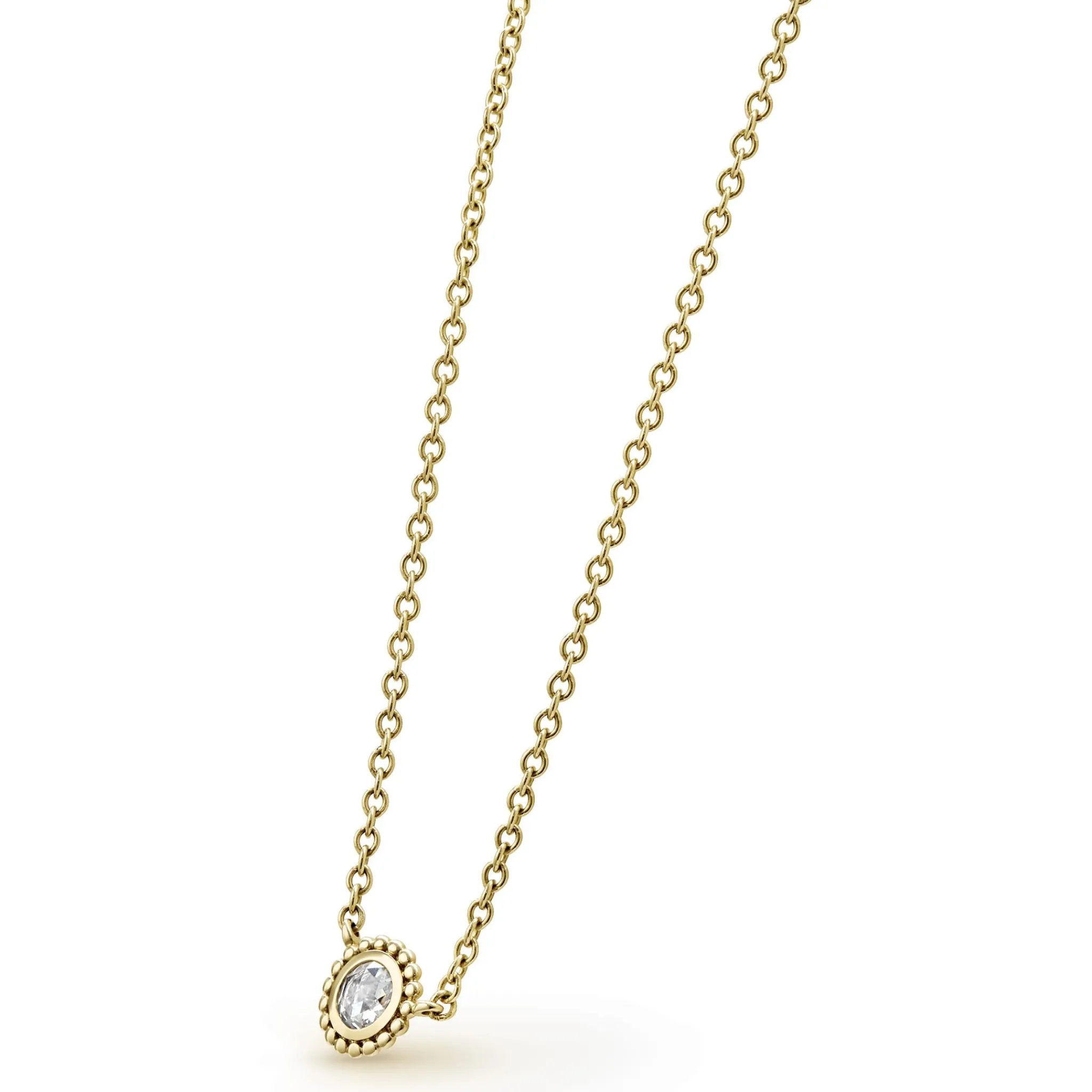 Store LAGOS Medium Rose Cut Diamond Necklace