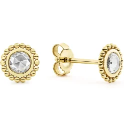 Outlet LAGOS Medium Rose Cut Diamond Stud Earrings