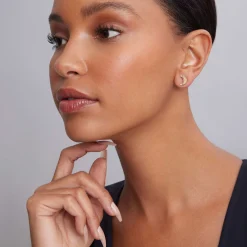 Fashion LAGOS Moon And Star Stud Earrings
