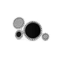 Sale LAGOS Onyx And Diamond Circle Statement Ring