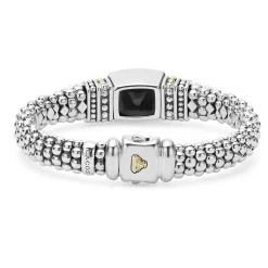 New LAGOS Onyx Caviar Bracelet | 9Mm