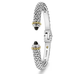 Shop LAGOS Onyx Cuff Bracelet | 8Mm