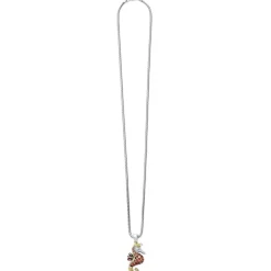 Cheap LAGOS Orange Sapphire And Diamond Seahorse Pendant Necklace